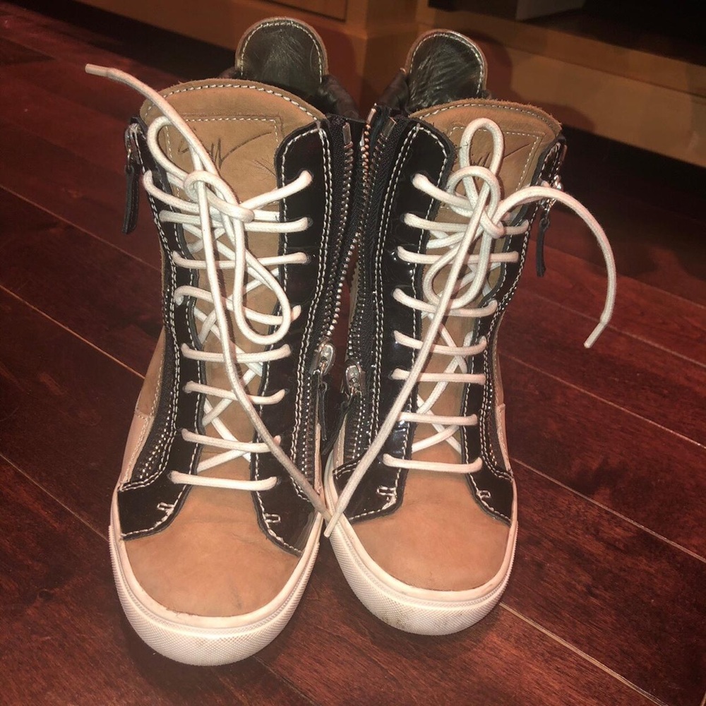 Wedged Guiseppe Zanotti sneakers